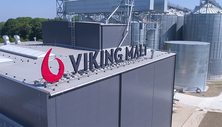 Rozbudowa zakładu Viking Malt W Strzegomiu - Drone X Vision
